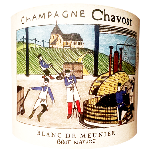 NV Chavost Champagne Blanc de Meunier Brut Nature